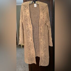 Vintage Crochet Cardigan/Duster